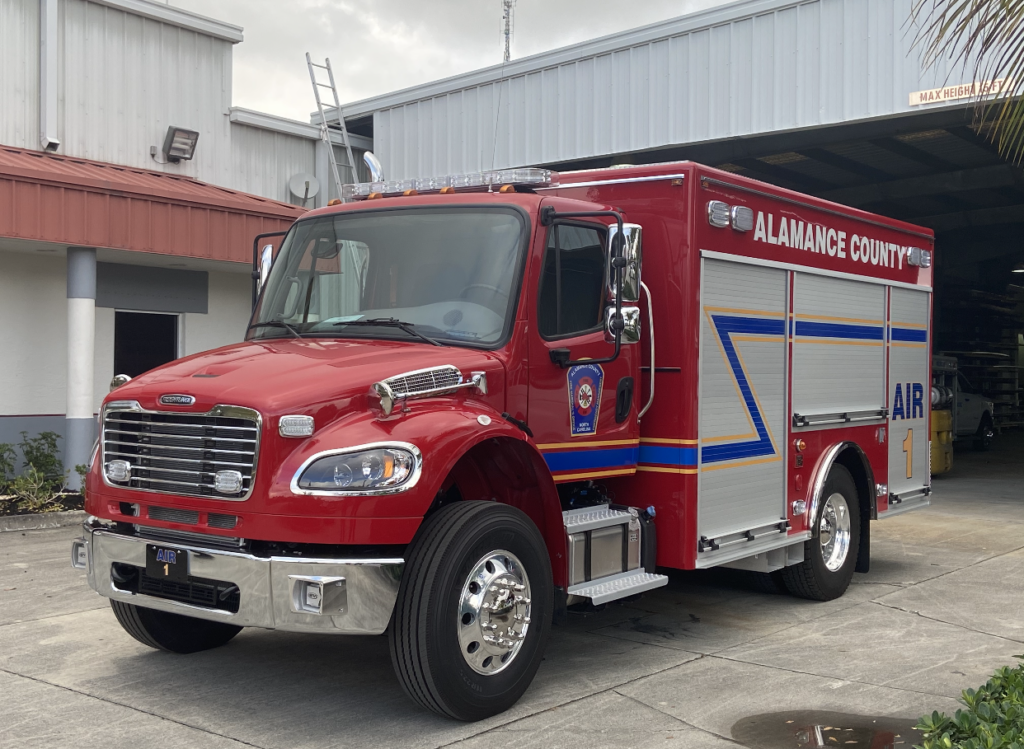 Image of Alamance County Fire Marshal's Air Truck